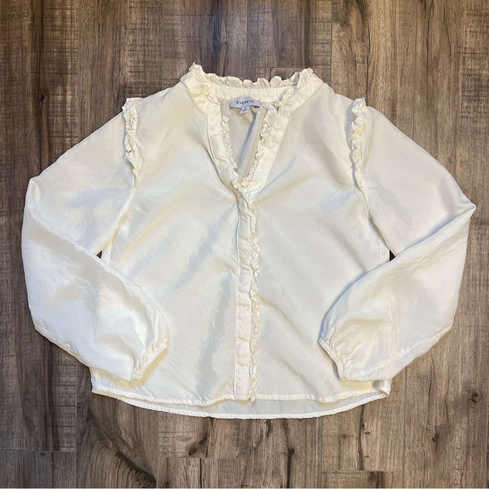 Evereve Ruffle Blouse
